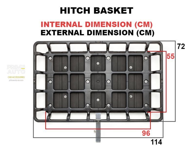 Грузовая корзина на фаркоп WeatherTech 8AHB01 8AHB01 фото