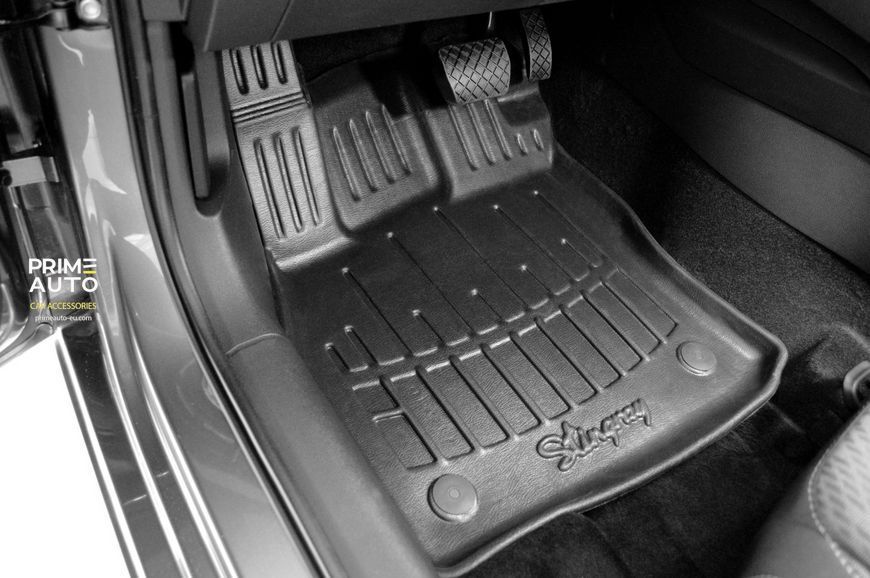 Car Mats with raised edge set 5 pcs Mitsubishi L200 (KAOT) arabic version 2006 - 2015 black 5013185