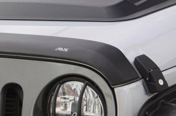 Hood Spoiler Jeep WRANGLER(JL) 2018-2025 Aeroskin Dark Smoke AVS 322156