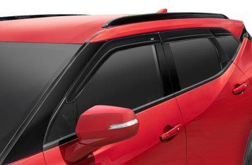 Window Deflectors 4 pcs Set Subaru CROSSTREK 2018-2025 Ventvisor LOW PRO Smoke AVS 894103