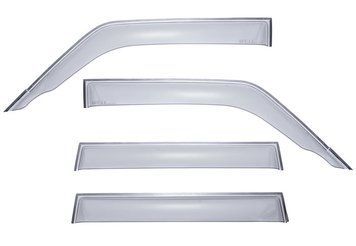 Window Deflectors 4pcs Set Premium Series Mitsubishi Pajero Wagon 1991-2000 Wellvisors 3-847MI011