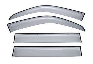 Window Deflectors 4pcs Set Premium Series Toyota Land Cruiser 1998-2007 Wellvisors 3-847TY019