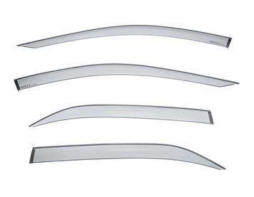 Window Deflectors 4pcs Set Premium Series Cadillac CTS 2014-2019 Sedan Wellvisors 3-847CA007