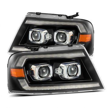 Lampy przednie Ford F-150 2004-2008 LED LUXX seria czarny AlphaRex 880131