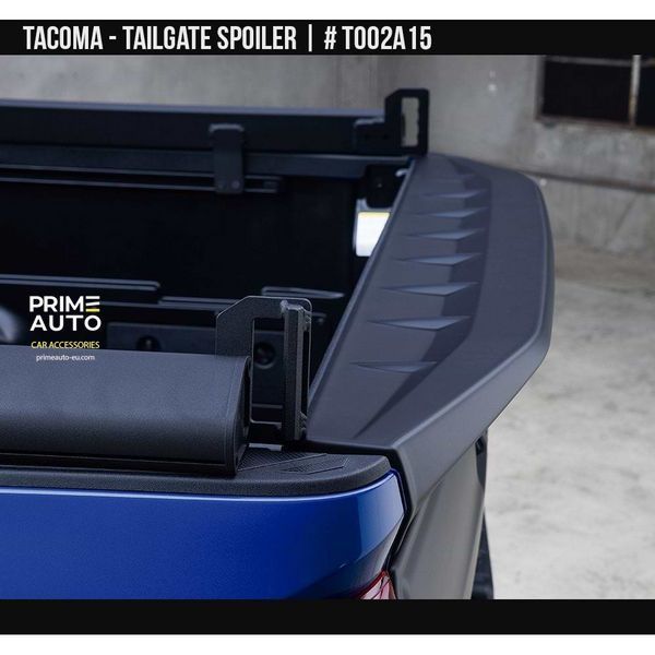 Tailgate Spoiler Toyota Tacoma 2016-2025 black AIR DESIGN TO02A15