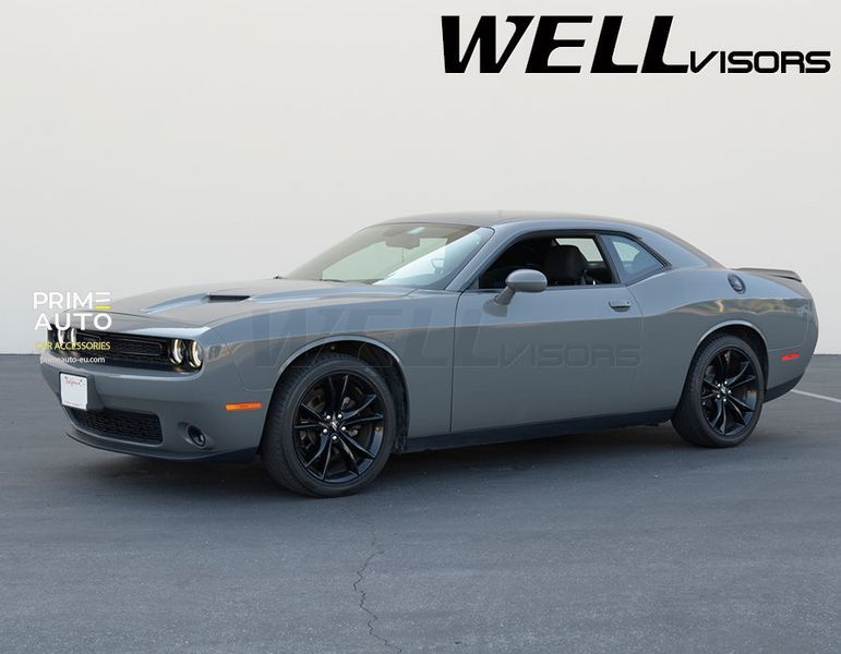 Дефлекторы окон к-т 4 шт Premium серия Dodge Challenger 2008 - 2022 Wellvisors 3-847DG008 3-847DG008 фото