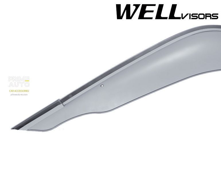 Window Deflectors 4pcs Set Premium Series Mitsubishi Pajero Wagon 1991-2000 Wellvisors 3-847MI011