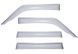 Window Deflectors 4pcs Set Premium Series Mitsubishi Pajero Wagon 1991-2000 Wellvisors 3-847MI011