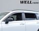 Дефлекторы окон к-т 4 шт с хромированным молдингом Honda CR-V 2023 - 2025 Wellvisors 3-847HD046 3-847HD046 фото 8