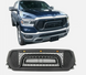 Решетка радиатора передняя с подсветкой Rebel Ram 1500 2019-2020 черный China 175566706314 фото 5