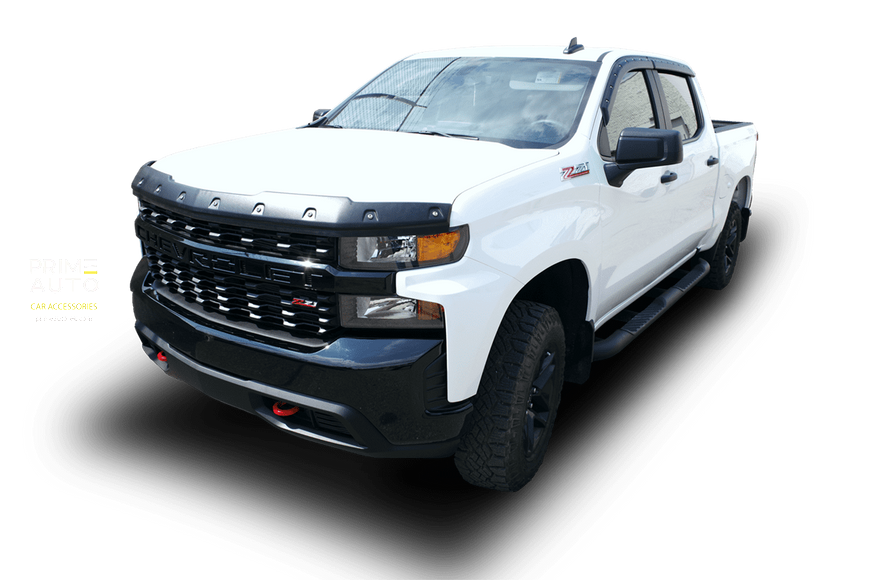 Дефлектор капоту Tough Guard Chevrolet Silverado 3500 2017-2019 гладкий FormFit TS5M15 TS5M15. фото