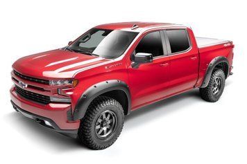 Fender Flares set 4 PCs Chevrolet Silverado 1500 LTD 2022-2022 Forge-style black Bushwacker 48140-08