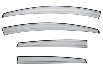 Window Deflectors 4pcs Set Aerodyn Series Ford Fiesta 2011-2019 Hatchback Wellvisors 3-847FD003