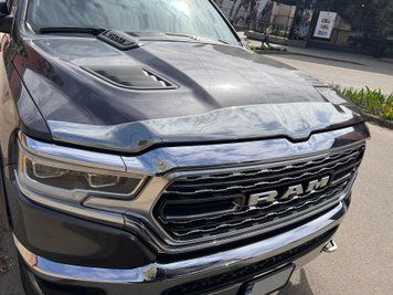 Hood deflector adhesive chrome Ram 1500 2019-2026 Husky Liners 2892163
