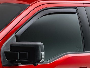 Deflectoare de ferestre inserabil faţă Nissan Titan 2004 - 2015 lucios &icirc;nchis WeatherTech 80342IM