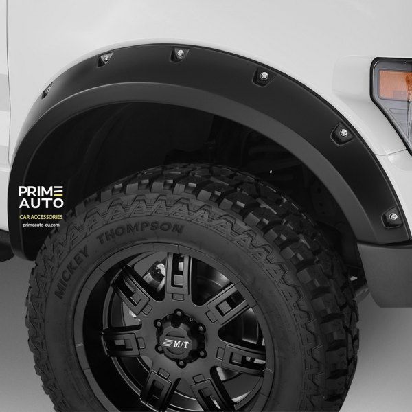 Расширители арок комплект 4 шт Ford F-150 SVT Raprot 2010-2014 Pocket-style черный Bushwacker 20938-02 20938-02 фото