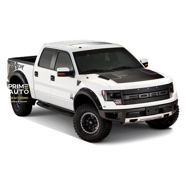 Расширители арок комплект 4 шт Ford F-150 SVT Raprot 2010-2014 Pocket-style черный Bushwacker 20938-02 20938-02 фото