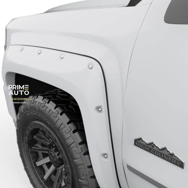 Poszerzenia nadkoli Chevrolet Silverado 1500 2014 - 2018 Bolt-On Style kolor Summit White EGR 791674-GAZ