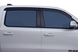 Side Window Deflectors set of 4 pcs Tough Guard Ram 3500 2010-2019 Crew Cab FormFit textured TV6R09CC