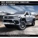 Poszerzenia nadkoli Toyota Hilux 2015-2020 czarny AIR DESIGN TO03A10