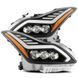 Front lights Infiniti G37 2008-2013 LED NOVA series AlphaRex 881985