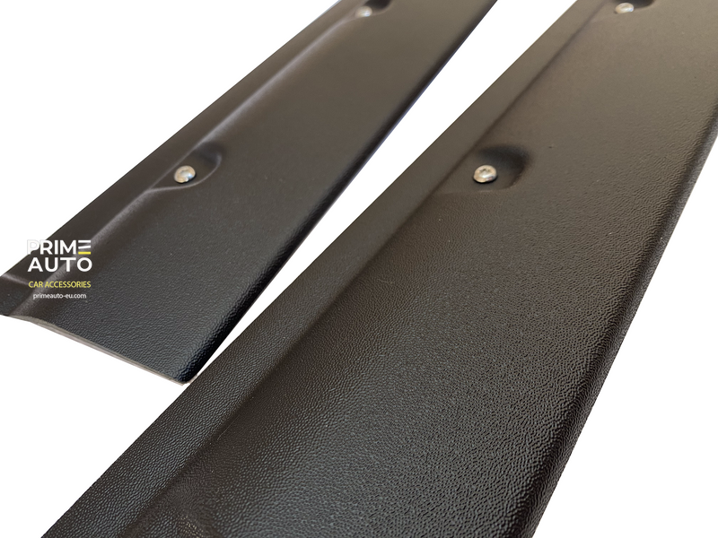 Side Window Deflectors set of 4 pcs Tough Guard Ram 3500 2010-2019 Crew Cab FormFit textured TV6R09CC