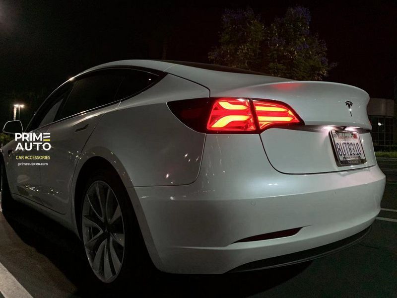 Rear lights Tesla Model Y 2021-2022 LED PRO series червоні AlphaRex 601040