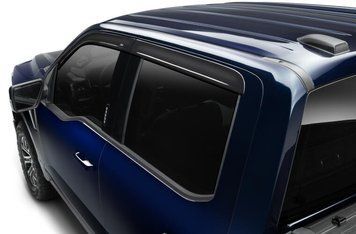 Window Deflectors 4 pcs Set Toyota TUNDRA 2022-2025 Ventvisor LOW PRO Smoke AVS 894106