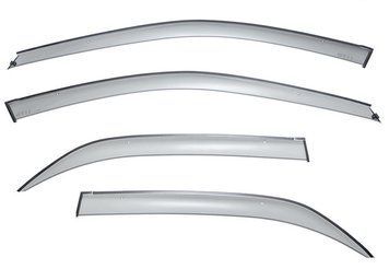 Owiewki do szyb samochodowych num 4 szt Premium seria Honda Accord 1998 - 2002 Sedan Wellvisors 3-847HD015