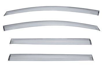 Window Deflectors 4pcs Set Premium Series Nissan Leaf 2011-2017 Wellvisors 3-847NS013