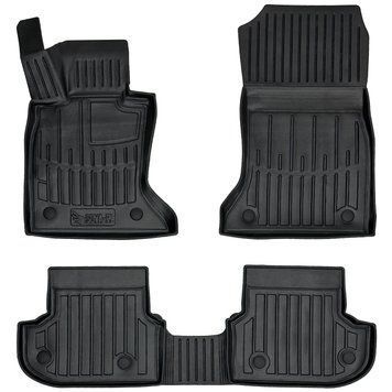 Dywaniki gumowe z bokiem zestaw 5 szt BMW 5-Series (F11) 2013 - 2016 czarny 5027155 SOVA-PL