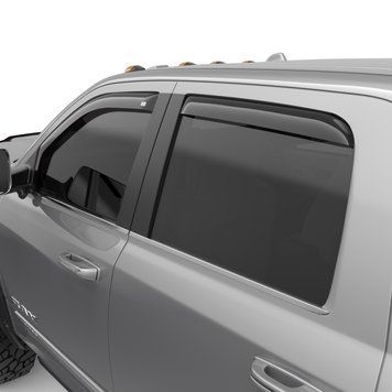 Window Deflectors 4 pcs set RAM/Dodge Ram 2500 2019 - 2025 Dark Gloss Crew Cab EGR 572861