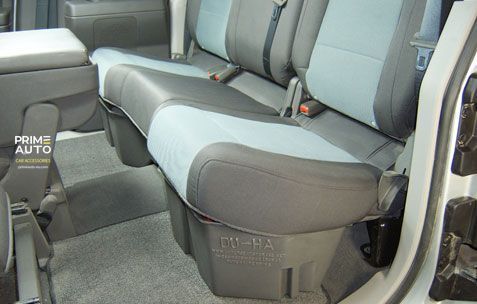Schowek pod siedzeniem Nissan Titan 2004-2025 Crew\King Cab czarny D&Uuml;HA 40012