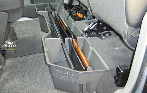 Schowek pod siedzeniem Nissan Titan 2004-2025 Crew\King Cab czarny D&Uuml;HA 40012