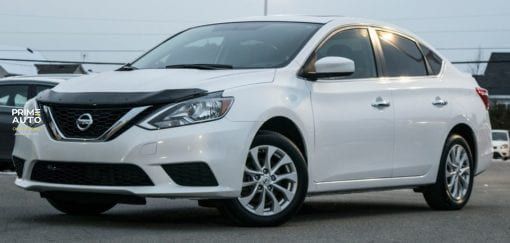 Дефлектор капота Nissan Sentra 2016-2019 гладкий FormFit HD13B16 HD13B16 фото
