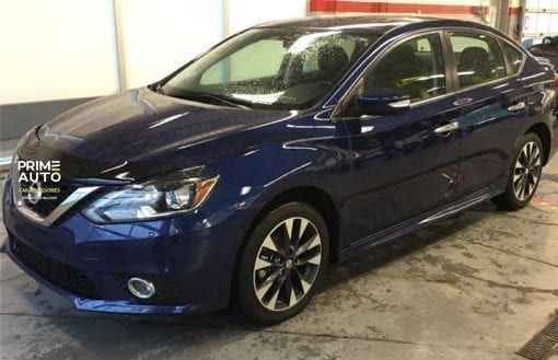 Дефлектор капота Nissan Sentra 2016-2019 гладкий FormFit HD13B16 HD13B16 фото