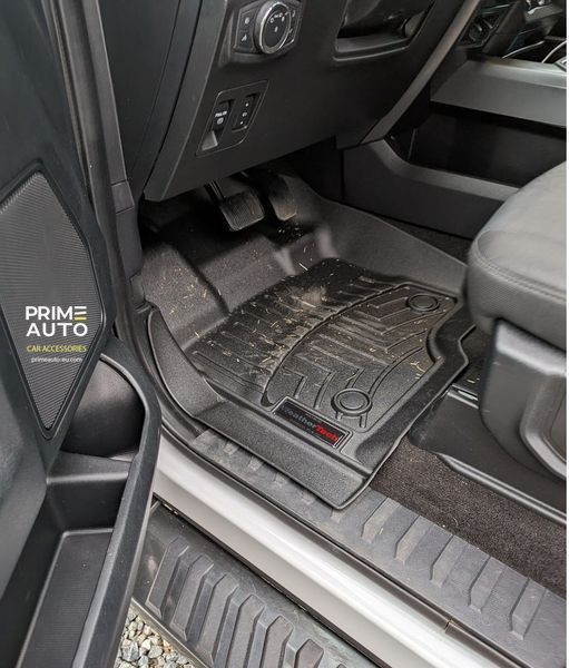 Car Mats 3D Liners Front Ford F-150 Raptor Raptor 2017+ Black WeatherTech 446971