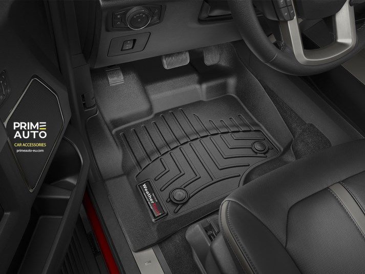 Car Mats 3D Liners Front Ford F-150 Raptor Raptor 2017+ Black WeatherTech 446971