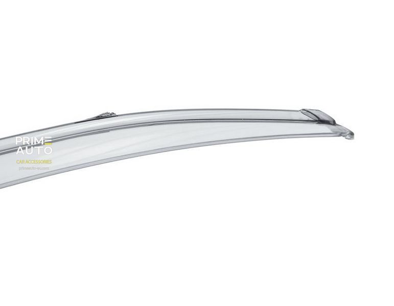 Window Deflectors 4pcs Set With Black Trim Nissan Sentra 2020-2022 Wellvisors 3-847NS024