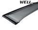 Owiewki do szyb samochodowych num 4 szt Premium seria Lexus GS 1998 - 2005 Wellvisors 3-847LX003