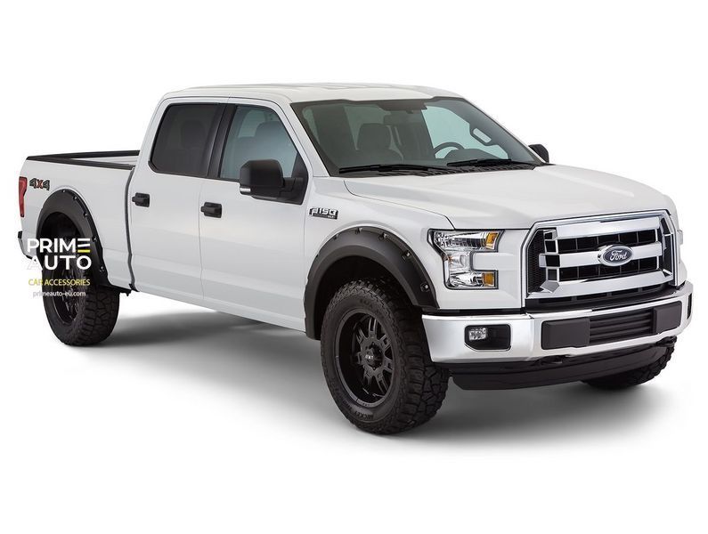 Fender Flares set 4 PCs Ford F-150 2015-2017 Max Pocket-style black Bushwacker 20939-02
