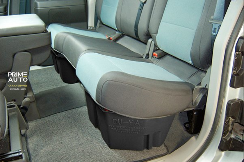 Schowek pod siedzeniem Nissan Titan 2004-2025 Crew\King Cab czarny D&Uuml;HA 40012