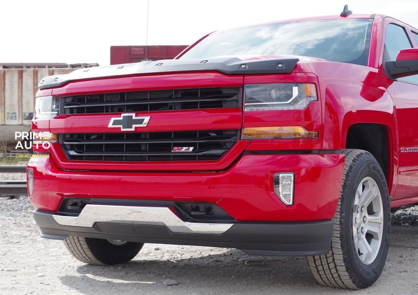 Hood Deflector Tough Guard Chevrolet Silverado 1500 2016-2019 textured FormFit TG5D16