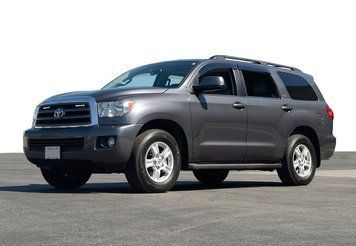 Window Deflectors 4pcs Set Premium Series Toyota Sequoia 2008-2022 Wellvisors 3-847TY045