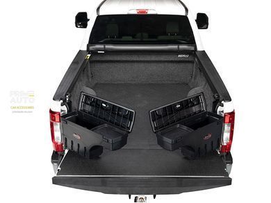 Skrzynia narzędziowa Swing Case na skrzynię ładunkową po stronie kierowcy Toyota Tundra 2023 + UnderCover SC404D