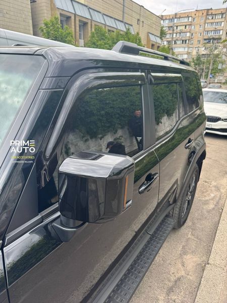 Owiewki do szyb samochodowych prz&oacute;d+tył num 4 szt ciemny Lexus GX 550 2024 + EGR 92492081B
