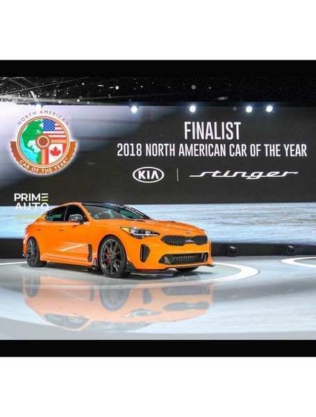 Комплект боковых крыльев Kia Stinger 2018-2025 черный AIR DESIGN KI03D20 KI03D20 фото