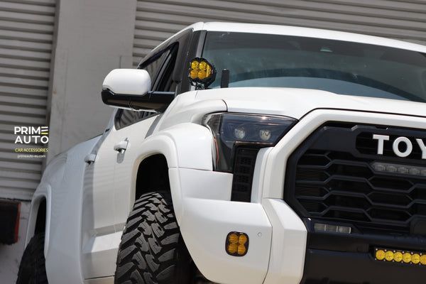 Передні фари Toyota Tundra 2022 + LUXX - Series Alpha - Black AlphaRex 880863 880863 фото