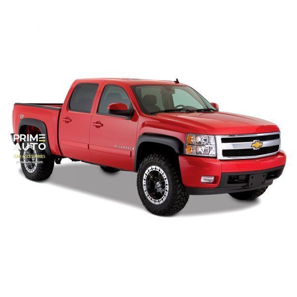 Розширювачі арок комплект 4 шт Chevrolet Silverado 1500 2019-2021 Extended-A-style чорний Bushwacker 40929-02 40929-02 фото