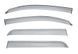 Window Deflectors 4pcs Set Premium Series Toyota Sequoia 2008-2022 Wellvisors 3-847TY045